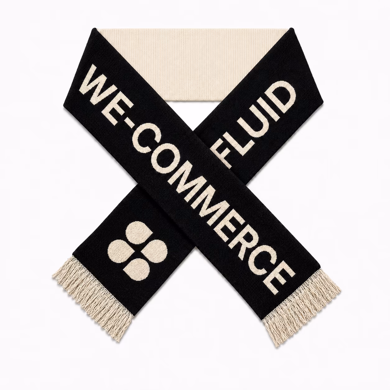 Fluid Supporter Scarf — Black
