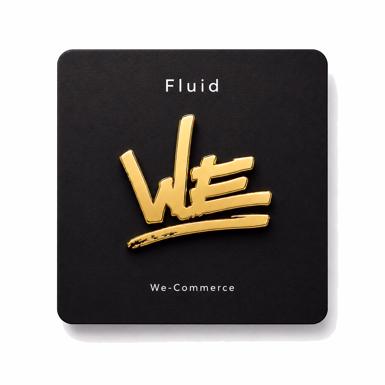 WE-Commerce Pin — Gold
