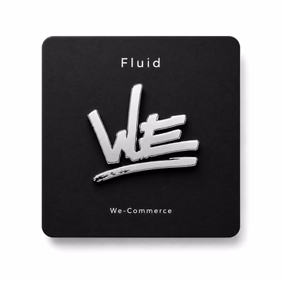 WE-Commerce Pin — Silver