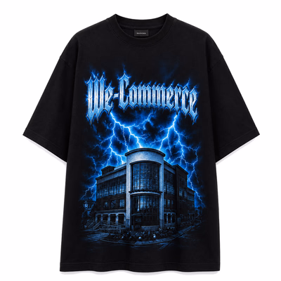 WE-Commerce Storm Tee — Black